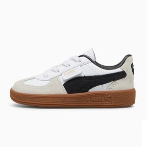 PUMA Palermo Toddler Shoes White-Vapor Gray-Gum